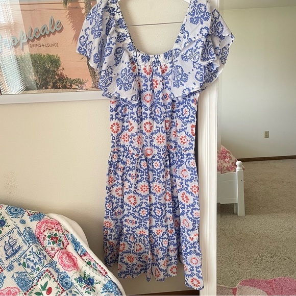 Anthropologie Ro’s Garden Jenna Floral Midi Dress - Picture 2 of 4